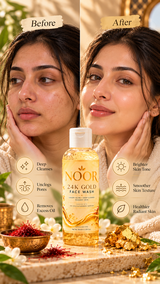 Noor 24K Gold Face Wash