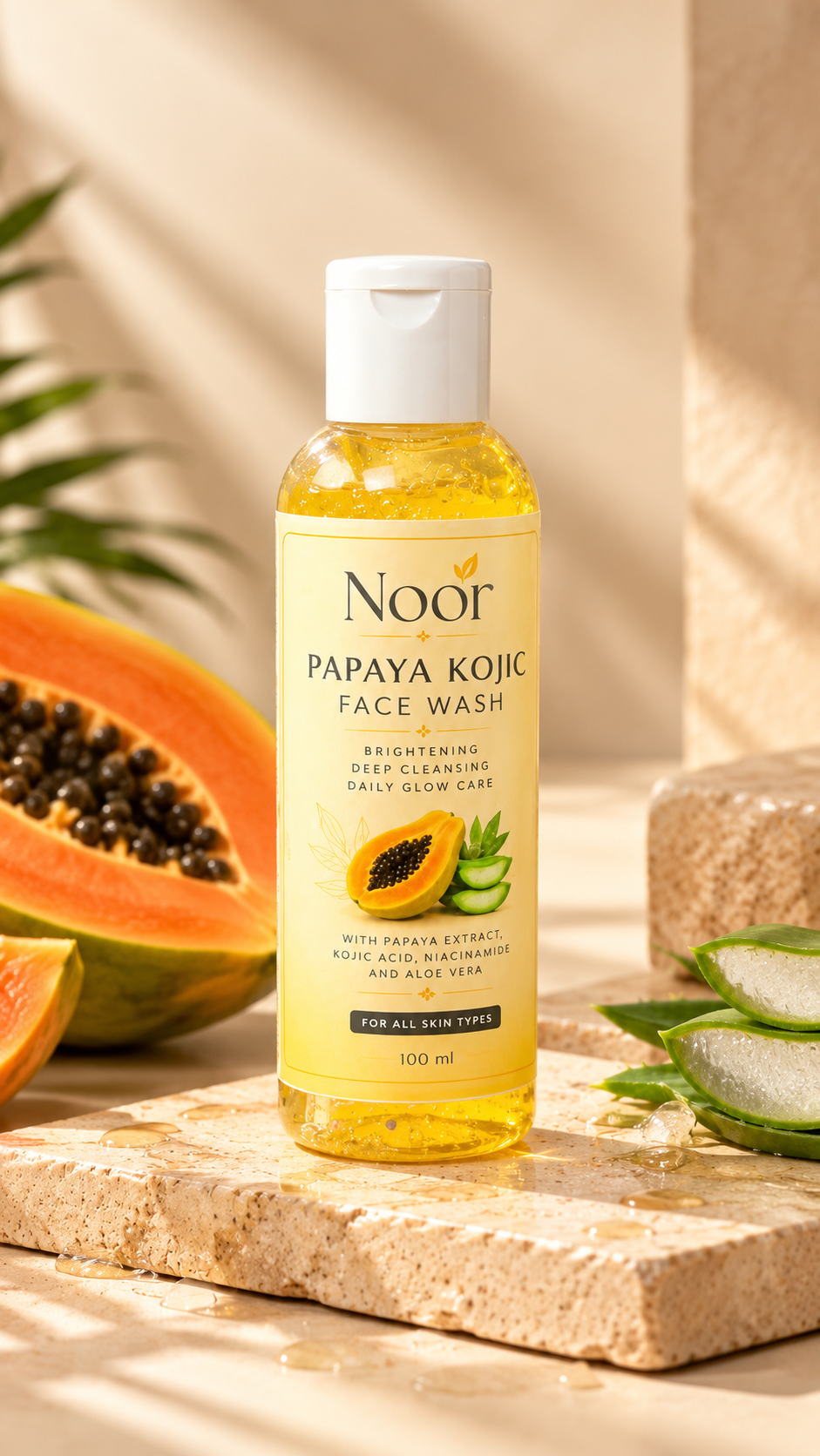 Noor Papaya Kojic Face Wash